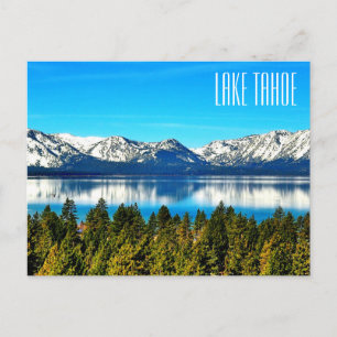Beautiful Lake Tahoe Postcard Postkarte