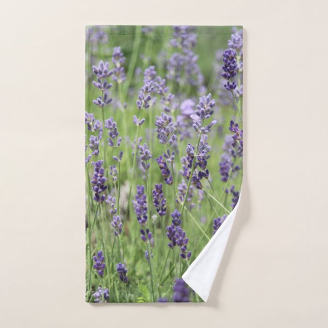 Beautiful Lavender Towel Set (Handtuch)