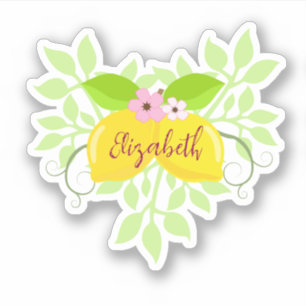 Beautiful Lemon Aufkleber