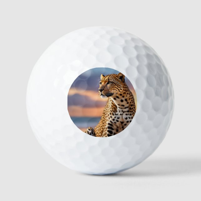 Beautiful Leopard Golfball (Vorderseite)