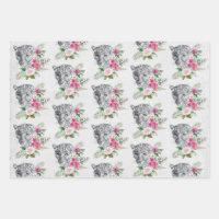 Beautiful Leopard Head Portrait Pattern