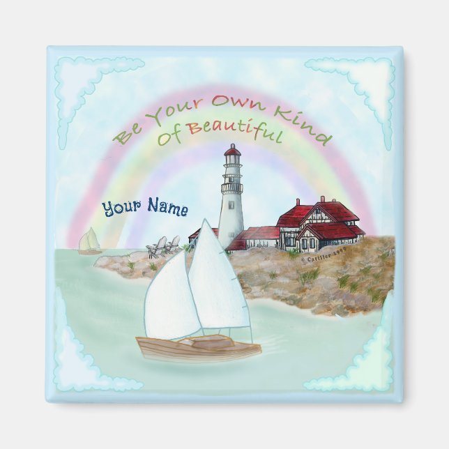Beautiful Lighthouse Magnet (Vorne)