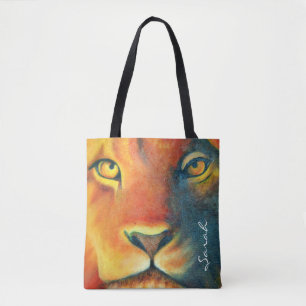 Beautiful Lion Head Portrait Regal und Stolz