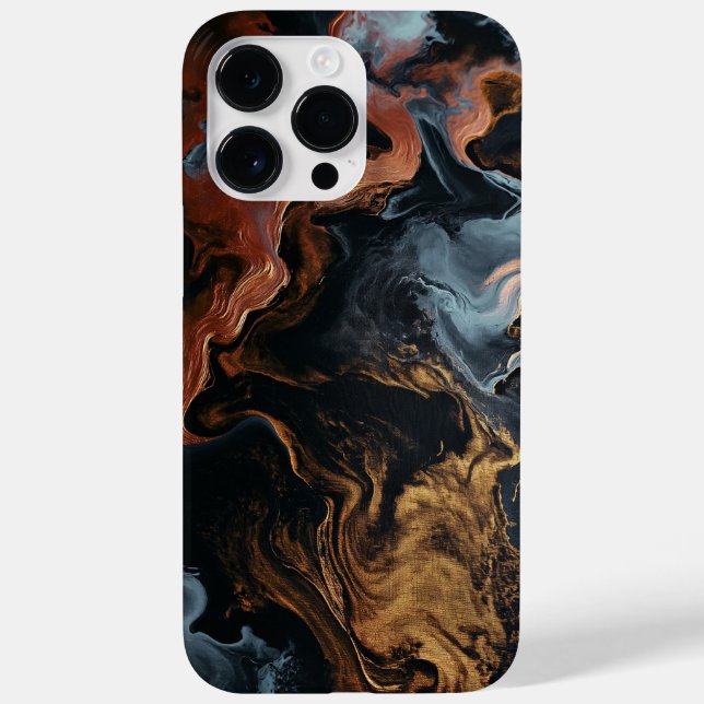 Beautiful Liquid Metallic Colors Case-Mate iPhone Hülle (Rückseite)