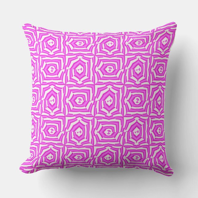 Beautiful Magenta Summer Design    kissen (Vorderseite)