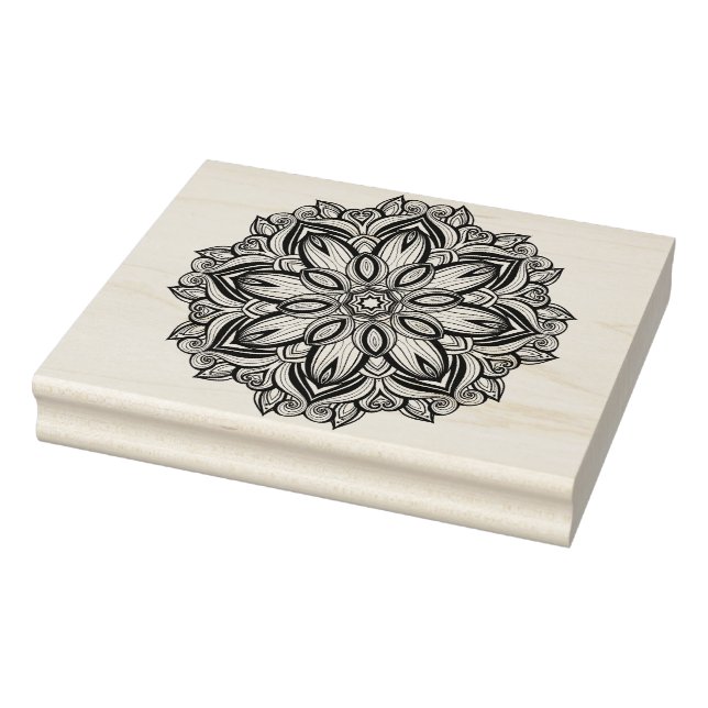 Beautiful Mandala Gummistempel (Stempel)