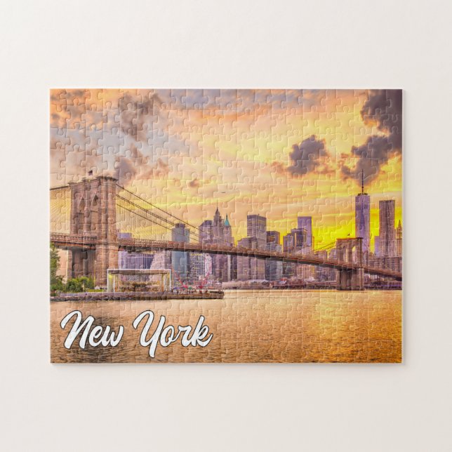 Beautiful Manhattan, New York, USA Puzzle (Horizontal)