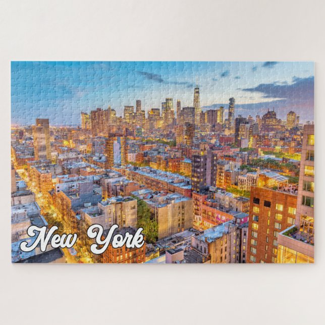 Beautiful Manhattan, New York, USA Puzzle (Horizontal)