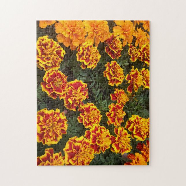 Beautiful Marigolds Jigsaw Puzzle (Vertikal)