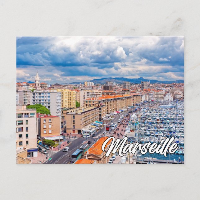 Beautiful Marseille, Frankreich Postkarte (Vorderseite)