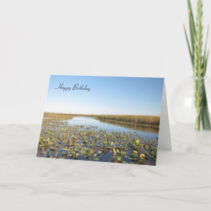 Beautiful Marsh - Geburtskarte Karte