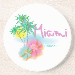 Beautiful Miami Florida Untersetzer