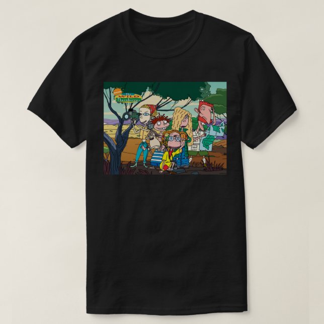 Beautiful Model Rugrats Cartoon Thornberrys Mom Li T-Shirt (Design vorne)