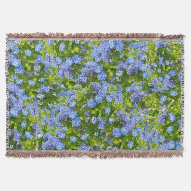 Beautiful Monet Inspiriert Throw Decke (Vorderseite)