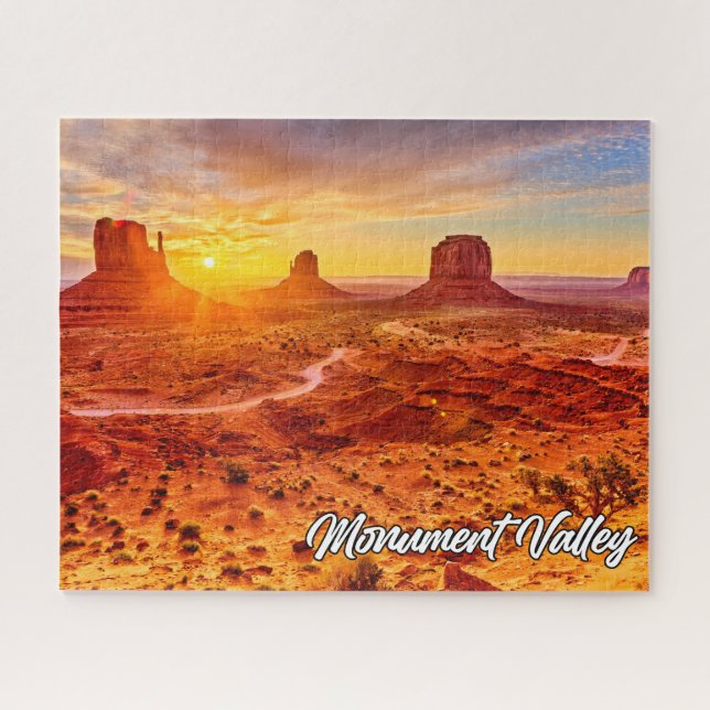 Beautiful Monument Valley, Arizona, USA Puzzle (Horizontal)