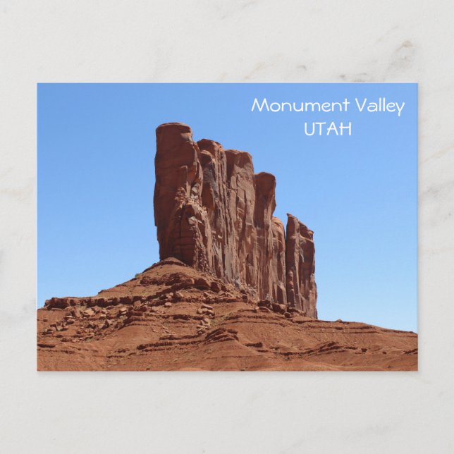 Beautiful Monument Valley Postcard! Postkarte (Vorderseite)