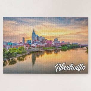 Beautiful Nashville, Tennessee, Vereinigte Staaten Puzzle