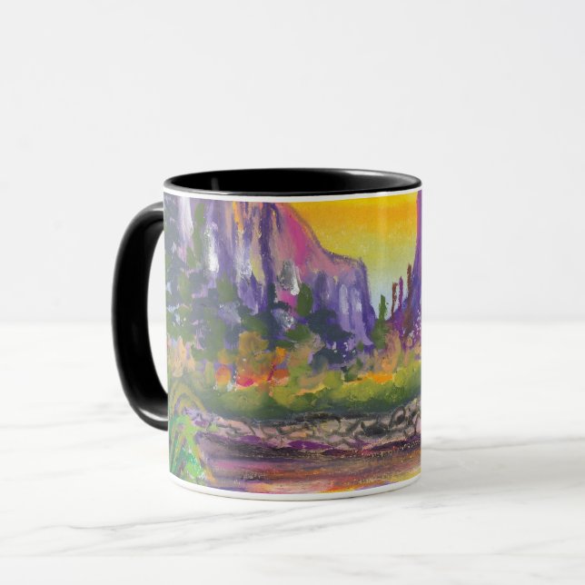 Beautiful Nature Custom Foto Tasse (Vorderseite Links)