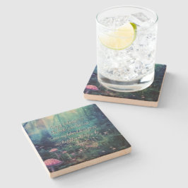 Beautiful Nature Wedding  Steinuntersetzer