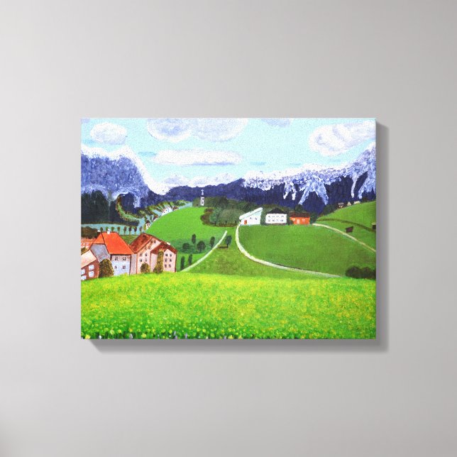 Beautiful Norway Canvas Print Leinwanddruck (Vorderseite)