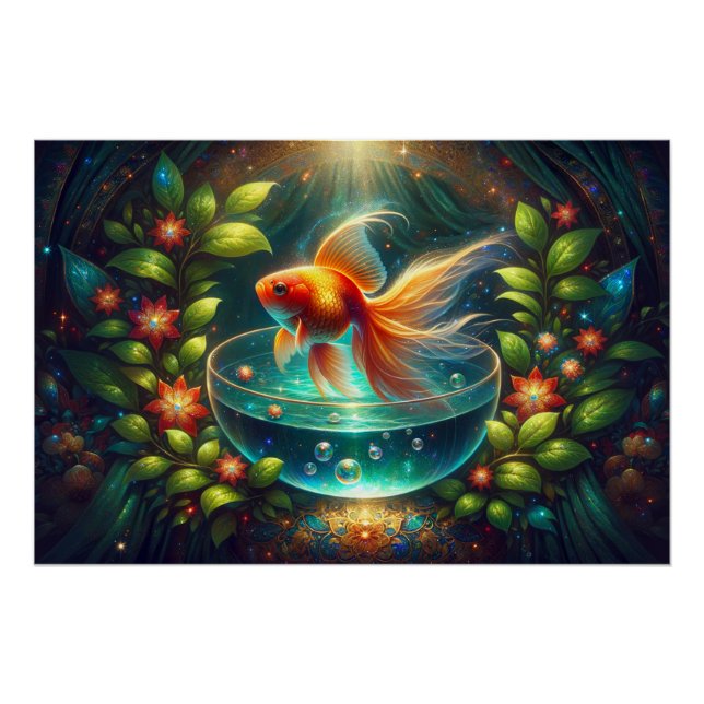 Beautiful Nowruz Goldfish Poster (Vorderseite)