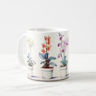 Beautiful Orchids Coffee Tasse
