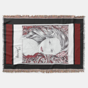 Beautiful Paisley Female Elf Decke