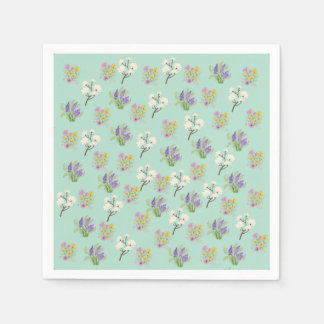 Beautiful paper napkins serviette