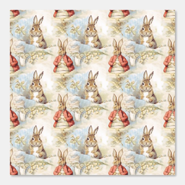 Beautiful Peter Rabbit Tapete (Vorderseite)