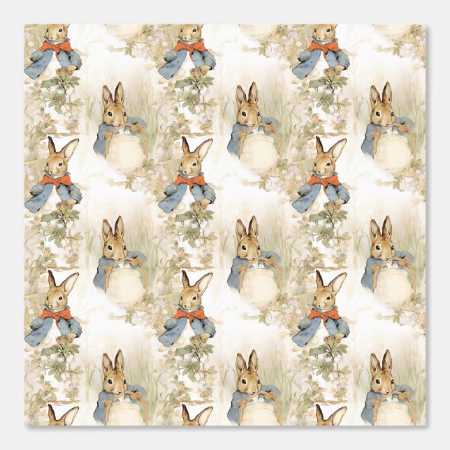 Beautiful Peter Rabbit Tapete (Vorderseite)