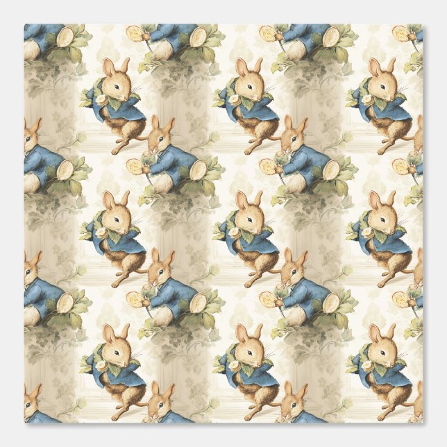 Beautiful Peter Rabbit Tapete (Vorderseite)