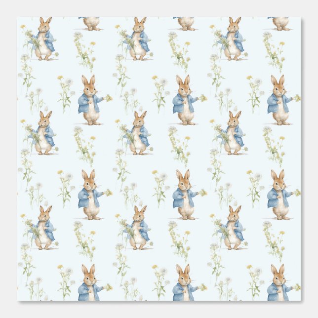Beautiful Peter Rabbit Tapete (Vorderseite)