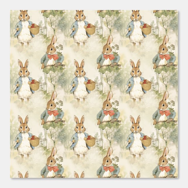 Beautiful Peter Rabbit Tapete (Vorderseite)