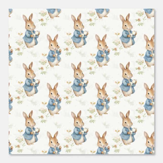 Beautiful Peter Rabbit Tapete (Vorderseite)