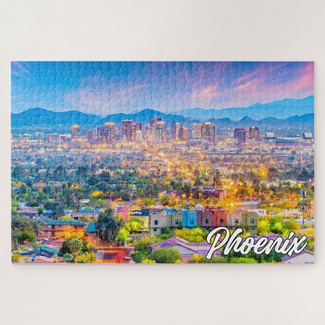 Beautiful Phoenix, Arizona, Vereinigte Staaten Puzzle (Horizontal)