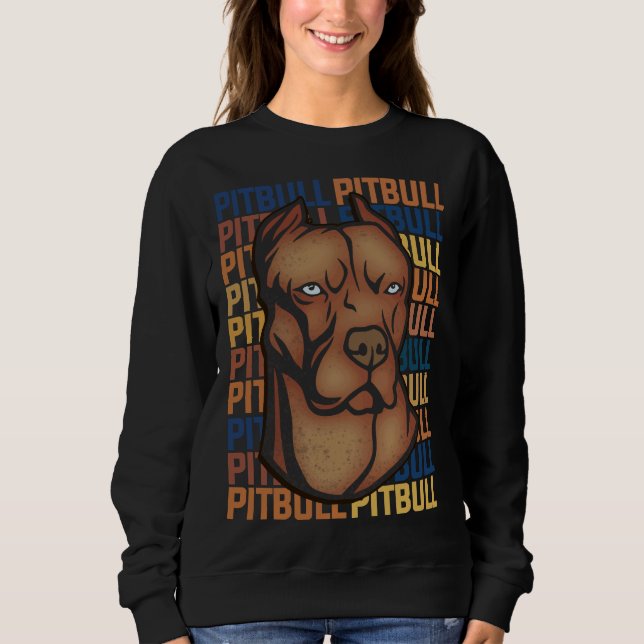 Beautiful Pit Bull Sweatshirt (Vorderseite)