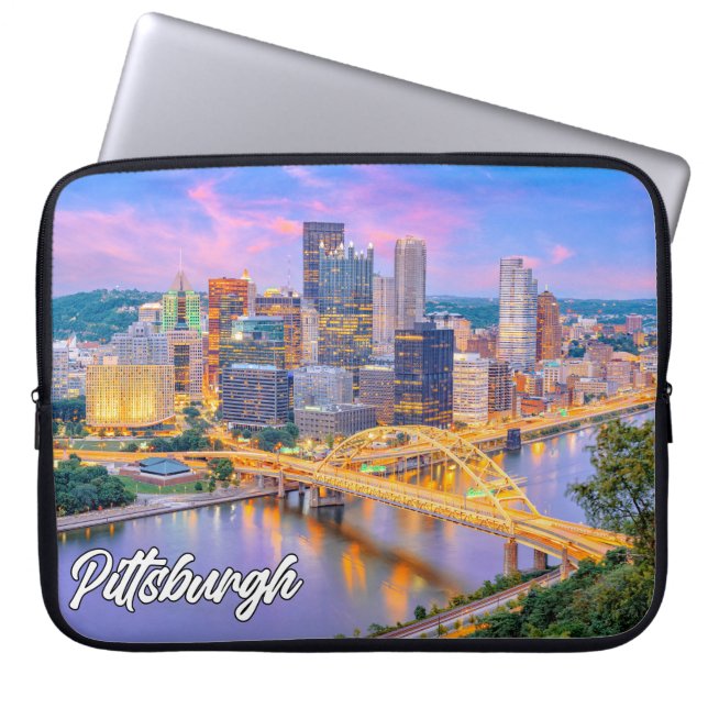 Beautiful Pittsburgh, Pennsylvania Laptopschutzhülle (Vorderseite)