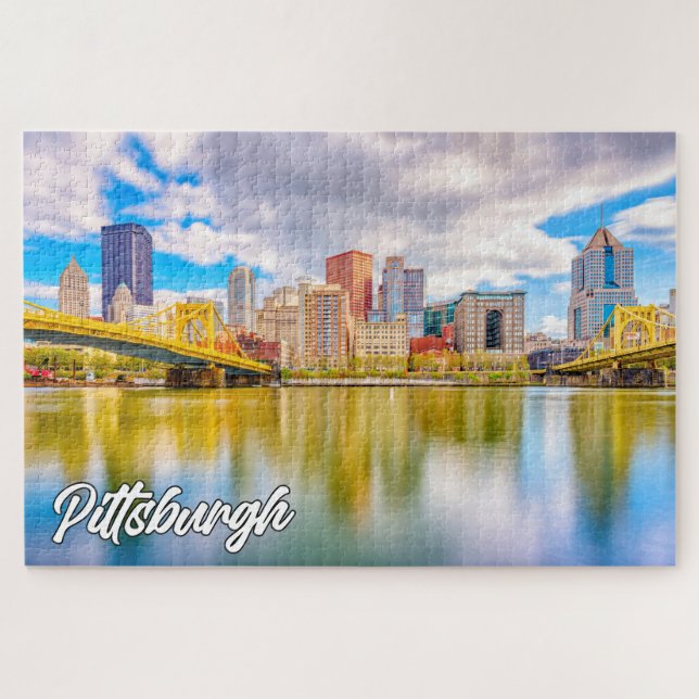 Beautiful Pittsburgh, Pennsylvania Puzzle (Horizontal)