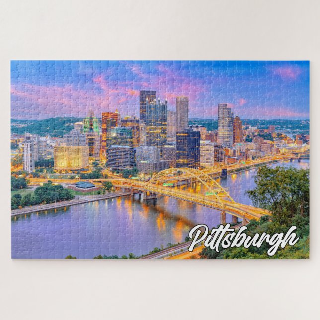 Beautiful Pittsburgh, Pennsylvania Puzzle (Horizontal)