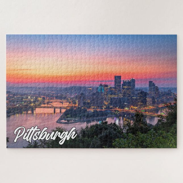 Beautiful Pittsburgh, Pennsylvania Puzzle (Horizontal)