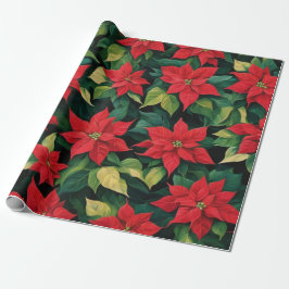 Beautiful Poinsettia Geschenkpapier