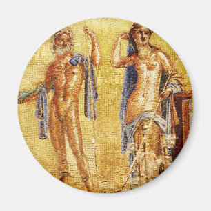 BEAUTIFUL Pompeii Mosaik Magnet