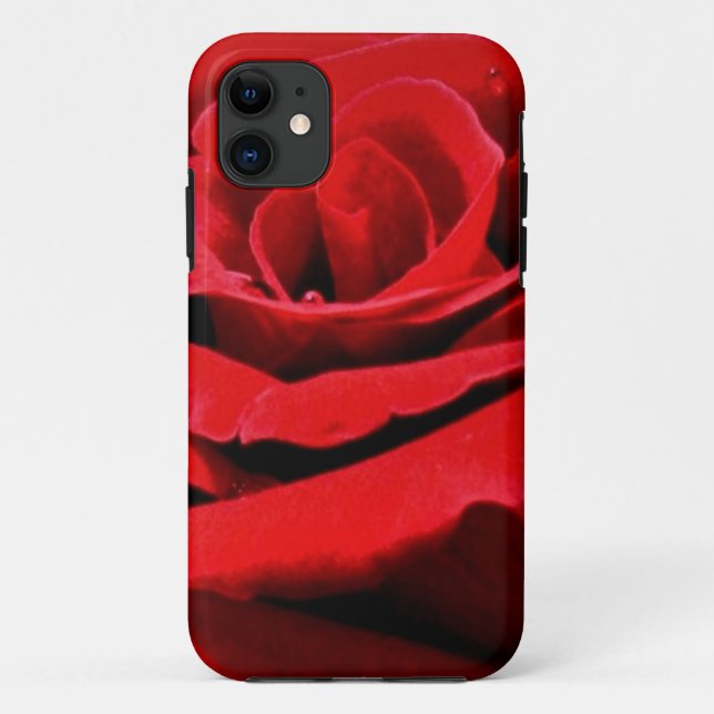 Beautiful Red Rose Nature Floral  Case-Mate iPhone Hülle (Rückseite)