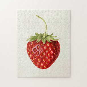 Beautiful Red Strawberry (von Louis C.C. Krieger) Puzzle