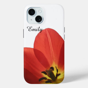 Beautiful Red Tulip   Personalisierter TelefonCase Case-Mate iPhone Hülle
