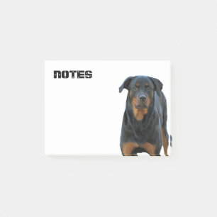 Beautiful Rottweiler Post-it Klebezettel