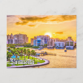 Beautiful Sarasoda, Florida, USA Postkarte