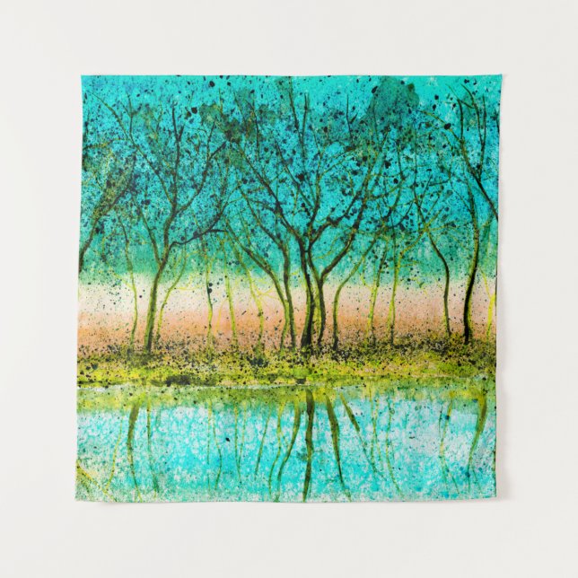 beautiful scenerybackground,colorful,autumn,beauti wandteppich (Vorderseite)