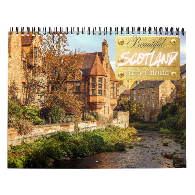 Beautiful Scotland European Calendar Kalender (Titelbild)