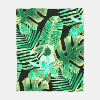 Beautiful seamless floral summer pattern backgroun fleecedecke